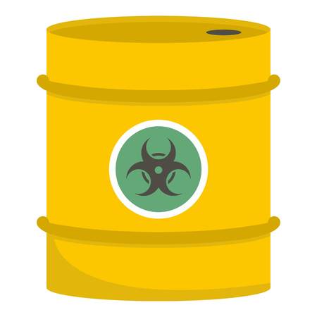 Barrel icon. Cartoon illustration of barrel vector icon for webのイラスト素材