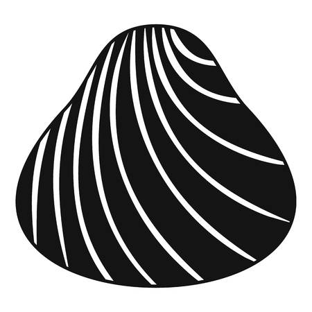 Hard shell icon. Simple illustration of hard shell vector icon for webのイラスト素材