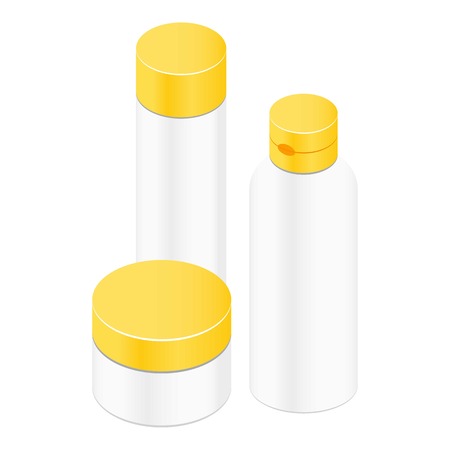 Jar for honey icon. Isometric illustration of jar for honey vector icon for webのイラスト素材