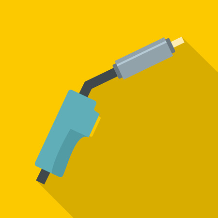 Burning gas icon. Flat illustration of burning gas vector icon for webのイラスト素材