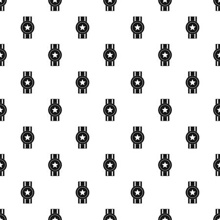 Award ribbon pattern vector seamless repeating for any web designのイラスト素材