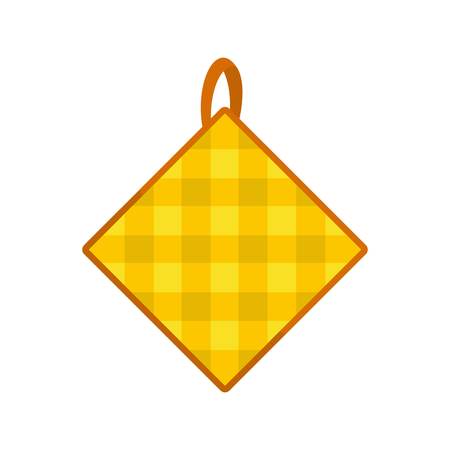Potholder icon. Flat illustration of potholder vector icon for webのイラスト素材