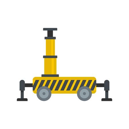 Platform equipment icon. Flat illustration of platform equipment vector icon for webのイラスト素材