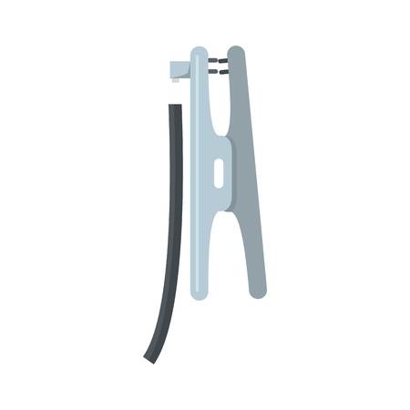 Wire equipment icon. Flat illustration of wire equipment vector icon for webのイラスト素材