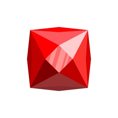 Square adamant icon. Flat illustration of square adamant vector icon for web.のイラスト素材