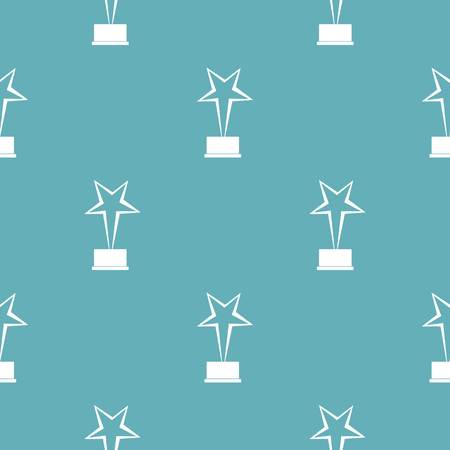 Star award pattern vector seamless repeating for any web designのイラスト素材