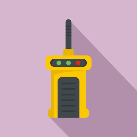 Talkie radio icon. Flat illustration of talkie radio vector icon for web designのイラスト素材