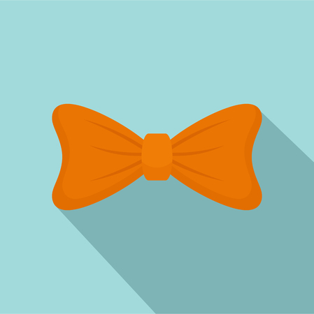 Fashion bow tie icon. Flat illustration of fashion bow tie vector icon for web designのイラスト素材
