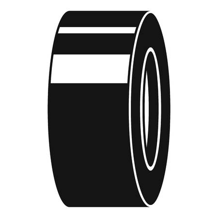 Scotch roll icon. Simple illustration of scotch roll vector icon for web design isolated on white backgroundのイラスト素材