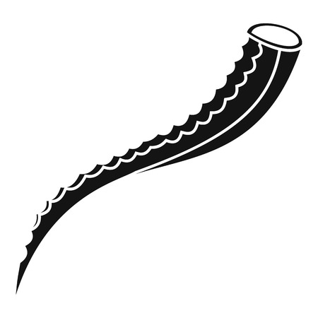 Aloe branch icon. Simple illustration of aloe branch vector icon for web design isolated on white backgroundのイラスト素材