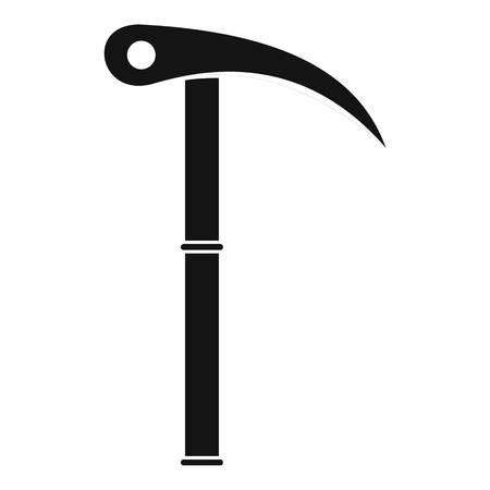 Hiking tool icon. Simple illustration of hiking tool vector icon for web design isolated on white backgroundのイラスト素材