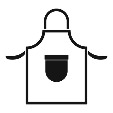 Welding clothes icon. Simple illustration of welding clothes vector icon for web design isolated on white backgroundのイラスト素材
