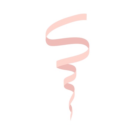 Creme serpentine icon. Flat illustration of creme serpentine vector icon for web isolated on whiteのイラスト素材