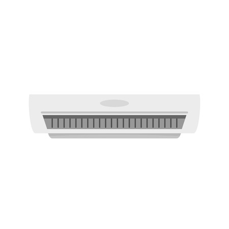 Office conditioner icon. Flat illustration of office conditioner vector icon for web isolated on whiteのイラスト素材