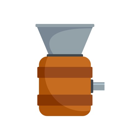 Cognac tool production icon, flat styleのイラスト素材