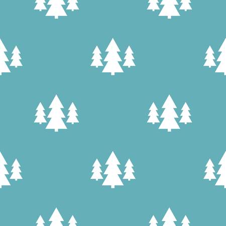 Forest pattern seamless blue. Simple illustration of   pattern seamless geometric repeat backgroundの写真素材