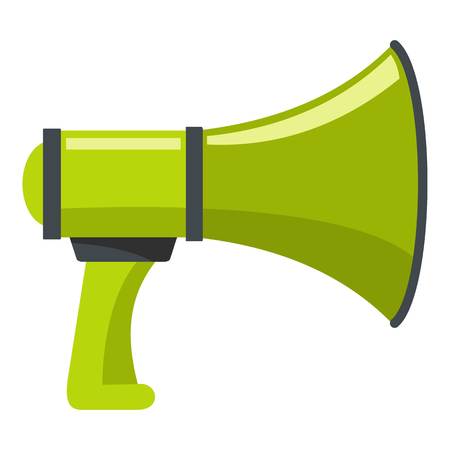 Sound megaphone icon. Cartoon illustration of sound megaphone  icon for webの写真素材