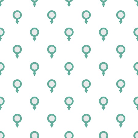 Pushpin pattern seamless in flat style for any designの写真素材