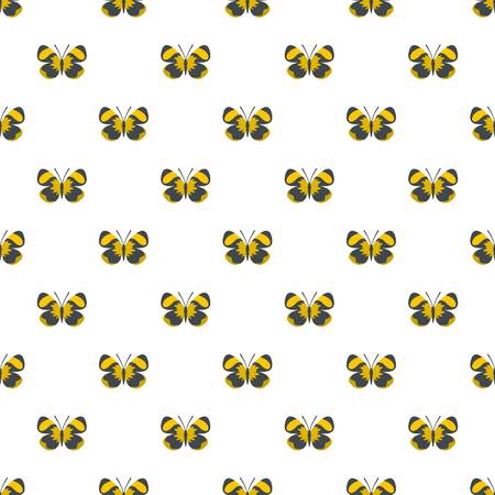 Small butterfly pattern seamless in flat style for any designの写真素材