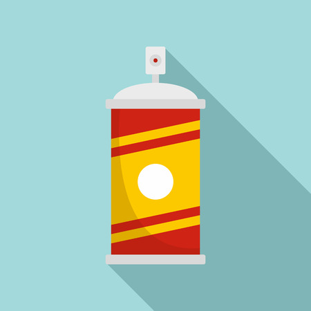 Painting spray icon. Flat illustration of painting spray icon for web designの写真素材