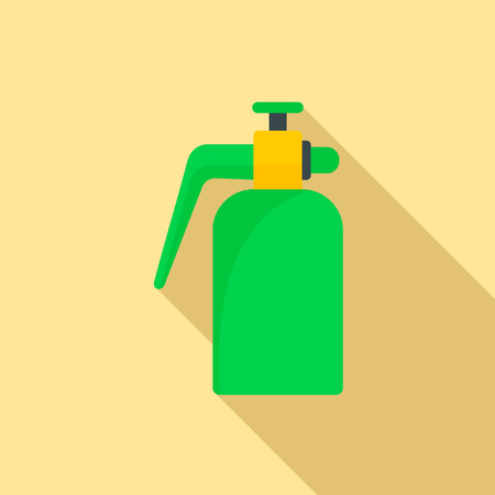 Garden spray bottle icon. Flat illustration of garden spray bottle icon for web designの写真素材