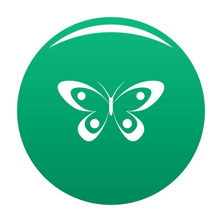 Decorative butterfly icon. Simple illustration of decorative butterfly icon for any design greenの写真素材