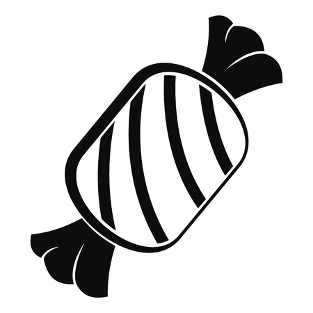 Tasty bonbon icon. Simple illustration of tasty bonbon vector icon for web design isolated on white backgroundのイラスト素材