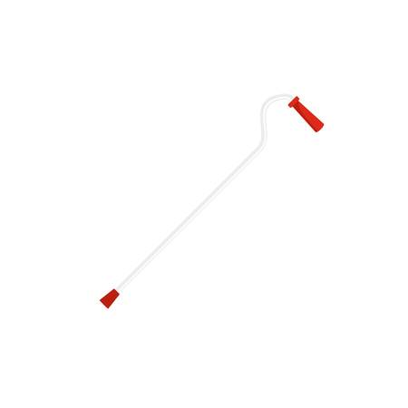 Aged walking stick icon. Flat illustration of aged walking stick vector icon for web designのイラスト素材