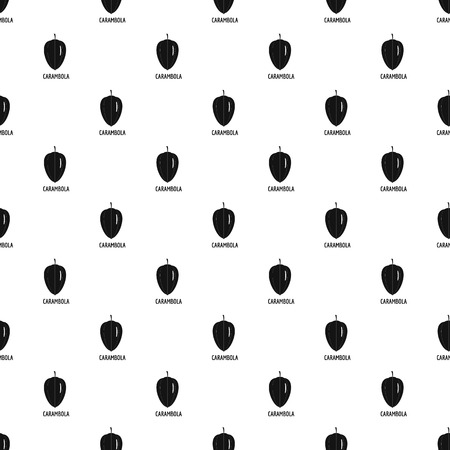 Carambola pattern seamless vector repeat geometric for any web designのイラスト素材