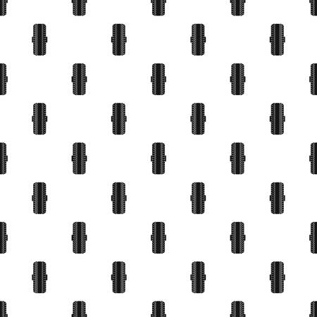 Rubber tyre pattern seamless vectorのイラスト素材