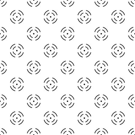 Point radar pattern seamless vectorのイラスト素材