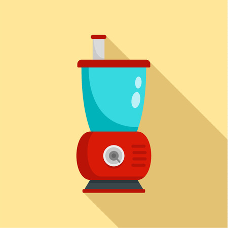 Small food mixer icon, flat styleの写真素材
