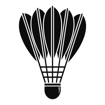 Shuttlecock icon, simple styleの写真素材