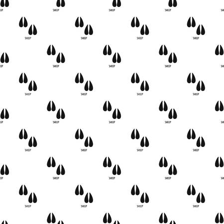Sheep step pattern seamless vector repeat geometric for any web designのイラスト素材