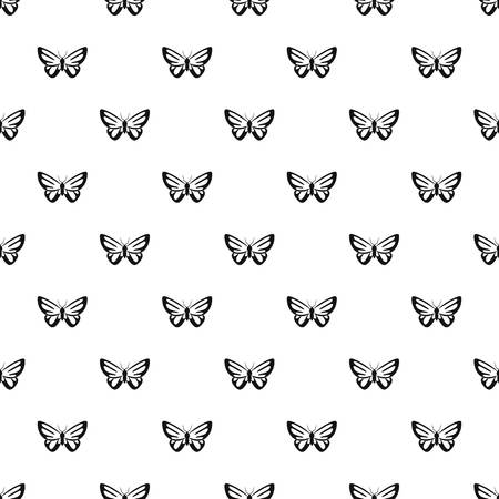 Exotic butterfly pattern seamless vectorのイラスト素材
