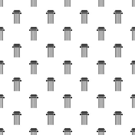 Cylindrical column pattern seamless, vector illustration.のイラスト素材