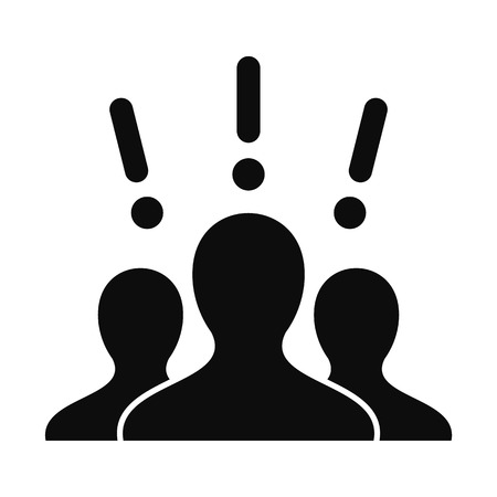 Teamwork brand idea icon. Simple illustration of teamwork brand idea icon for web design isolated on...