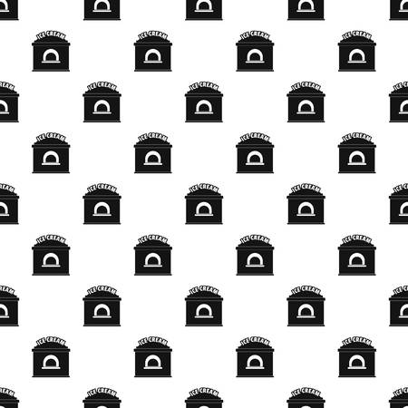 Ice creme trade pattern seamless vectorのイラスト素材