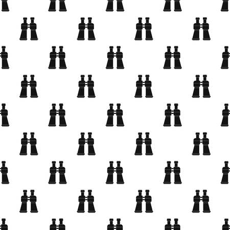 Binoculars pattern seamless vectorのイラスト素材