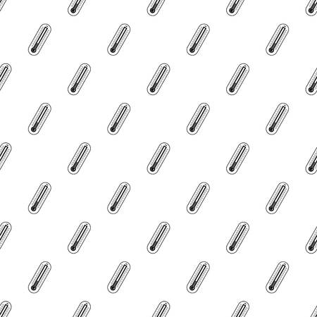 Fever thermometer pattern seamless vectorのイラスト素材