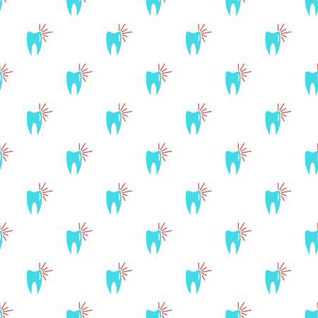 Good tooth pattern seamless vectorのイラスト素材