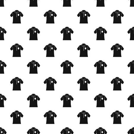 Bowling polo shirt pattern seamless vector repeat geometric for any web designのイラスト素材