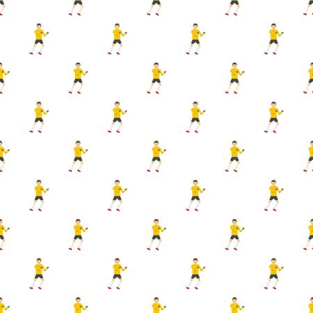 One goalkeeper pattern seamless vector repeat for any web designのイラスト素材