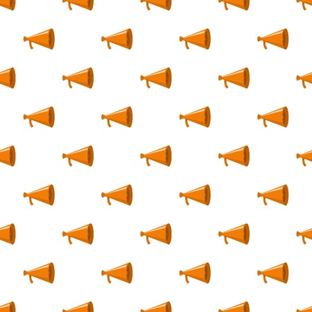 Bullhorn pattern seamless vectorのイラスト素材