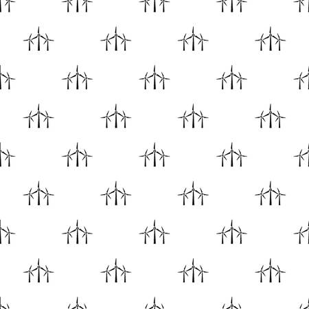 Wind energy pattern seamless vector repeat geometric for any web designのイラスト素材