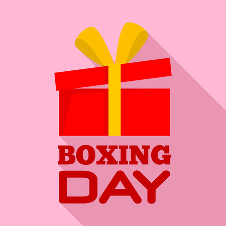 Boxing day sale  set. Flat set of boxing day sale vector for web designのイラスト素材