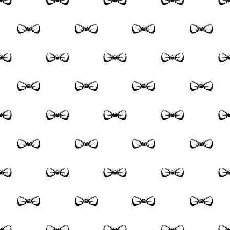 Modern bow tie pattern seamless vector repeat geometric for any web designのイラスト素材