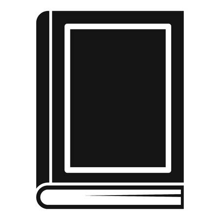 School book icon. Simple illustration of school book vector icon for web design isolated on white backgroundのイラスト素材