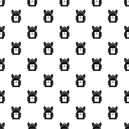 Backpack pattern seamless vector repeat geometric for any web designのイラスト素材