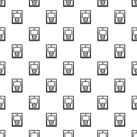 Atm pattern seamless vector repeat geometric for any web designのイラスト素材